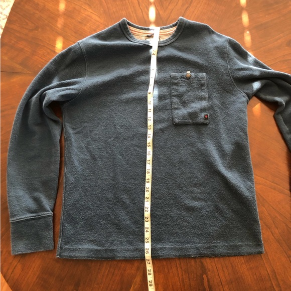 Relwen Micro Waffle Crew Neck Sweater - L - Picture 5 of 6